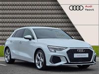 Used Audi A3 S-Line 147 HP (108 kW) 2022 White Sedan