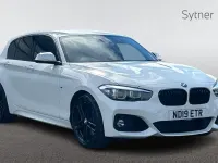 Used BMW 118 M Sport 134 HP (98 kW) 2019 White Hatchback