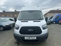 Used Ford Transit 130 HP (95 kW) 2018 White Van