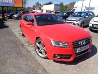 Begagnad Audi A5 S-Line 211 HK (155 kW) 2010 Röd Sportkupé