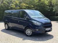 Used Ford Transit Custom Limited 130 HP (95 kW) 2022 Blue Van