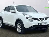 Used Nissan Juke N-Connecta 116 HP (85 kW) 2017 White SUV