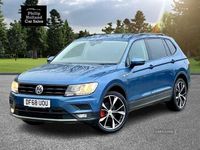 Used VW Tiguan Allspace SE 150 HP (110 kW) 2019 Blue SUV