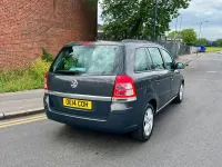 Used Vauxhall Zafira 120 HP (88 kW) 2014 Grey MPV