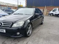 Käytetty Mercedes C180 2010 Musta Sedan