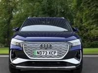 Used Audi Q4 e-tron S-Line 150 kW (204 HP) 2023 Blue SUV