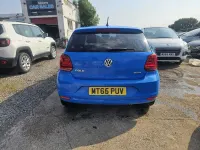 Used VW Polo SE 2015 Blue Hatchback