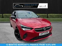Used Vauxhall Corsa 75 HP (55 kW) 2021 Red Hatchback