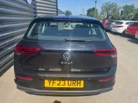 Used VW Golf VIII Life 130 HP (95 kW) 2023 Black Hatchback