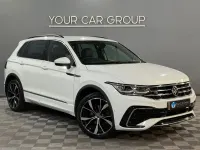 Used VW Tiguan R-line 150 HP (110 kW) 2021 White SUV