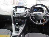 Used Ford Focus Zetec 120 HP (88 kW) 2017 White Estate