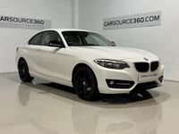 Used BMW 218 Sport Line 136 HP (100 kW) 2016 White Coupe