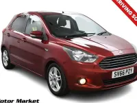 Used Ford Ka Plus Zetec 85 HP (62 kW) 2016 Red Hatchback