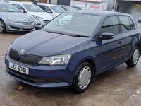 Used Skoda Fabia 60 HP (44 kW) 2018 Blue Hatchback