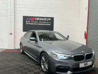Begagnad BMW 520 M Sport 190 HK (139 kW) 2017 Blå Sedan