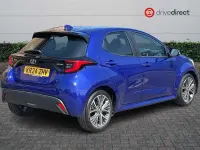 Used Toyota Yaris 2024 Blue Hatchback