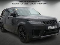 Used Land Rover Range Rover Sport HSE 250 HP (183 kW) 2021 Santorini black SUV