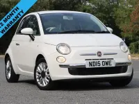 Used Fiat 500 Pop Star 69 HP (50 kW) 2015 White Hatchback