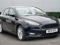 Used Ford Focus Zetec 125 HP (91 kW) 2015 Black Hatchback