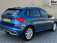 Used Skoda Kamiq SE 115 HP (84 kW) 2020 Blue SUV