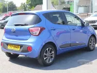 Used Hyundai i10 GO! 67 HP (49 kW) 2018 Blue Hatchback