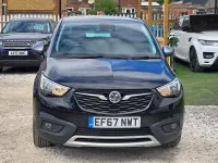Used Vauxhall Crossland X Elite 81 HP (59 kW) 2017 Black SUV