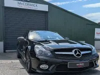 Used Mercedes SL500 2008 Black Cabriolet