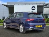 Used VW Golf VIII Life 130 HP (95 kW) 2020 Blue Hatchback
