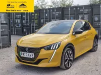 Used Peugeot e-208 GT 100 kW (136 HP) 2021 Yellow Hatchback