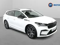 Used Skoda Enyaq iV SportlinePlus 210 kW (286 HP) 2024 White SUV