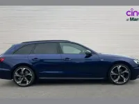 Used Audi A4 Black Edition 150 HP (110 kW) 2023 Blue Estate