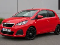 Used Peugeot 108 Active 67 HP (49 kW) 2016 Red Hatchback