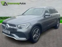 Usado Mercedes GLC220 AMG line 194 HP (142 kW) 2021 Cinzento SUV