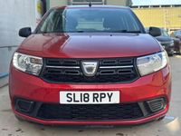 Used Dacia Sandero Ambiance 2018 Red Hatchback