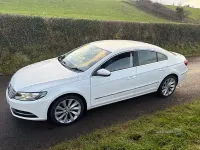 Used VW CC 150 HP (110 kW) 2014 White Sedan