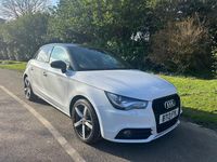 Begagnad Audi A1 S-Line 2013 Vit Halvkombi