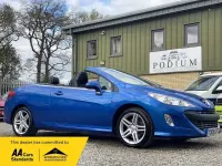 Used Peugeot 308 CC 2009 Blue Cabriolet