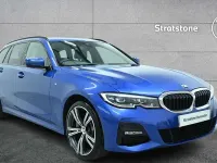 Used BMW 330e M Sport 292 HP (214 kW) 2021 Blue Estate