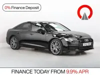 Used Audi A6 Black Edition 204 HP (150 kW) 2021 Black Sedan