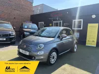 Used Fiat 500 Lounge 69 HP (50 kW) 2016 Grey Hatchback