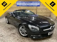 Käytetty Mercedes SL350 2013 Musta Avoauto