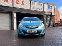 Used Vauxhall Corsa Active 2012 Blue Hatchback