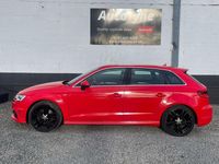Used Audi A3 Sportback S-Line 2013 Red Hatchback