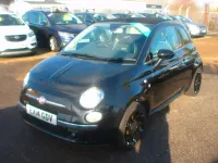 Begagnad Fiat 500C Lounge 69 HK (50 kW) 2014 Svart Cab