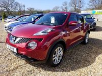 Używany Nissan Juke Acenta 110 KM (80 kW) 2017 Czerwony SUV