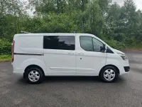 Used Ford Transit Custom Limited 130 HP (95 kW) 2017 White Van