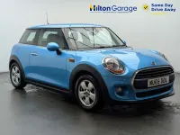 Usado Mini ONE Hatch 102 CV (75 kW) 2015 Azul Utilitario