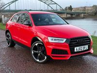 Used Audi Q3 Black Edition 150 HP (110 kW) 2017 Red SUV