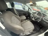 Used Vauxhall Corsa Eco 75 HP (55 kW) 2018 White Hatchback
