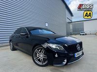 Used Mercedes E220 AMG line 2016 Black Sedan